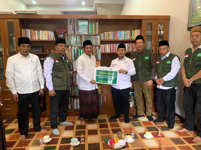 Gus Rozin Tinjau Lokasi Bencana Tanah Bergerak di Tegal, NU Peduli Siapkan Pendampingan Jangka Panjang