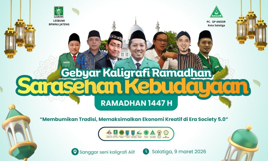 Gebyar Kaligrafi Ramadhan, Lesbumi dan Ansor Dorong Narasi Budaya dan Ekonomi Kreatif